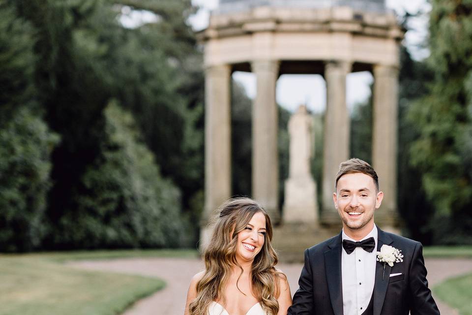 Hawkstone hall wedding