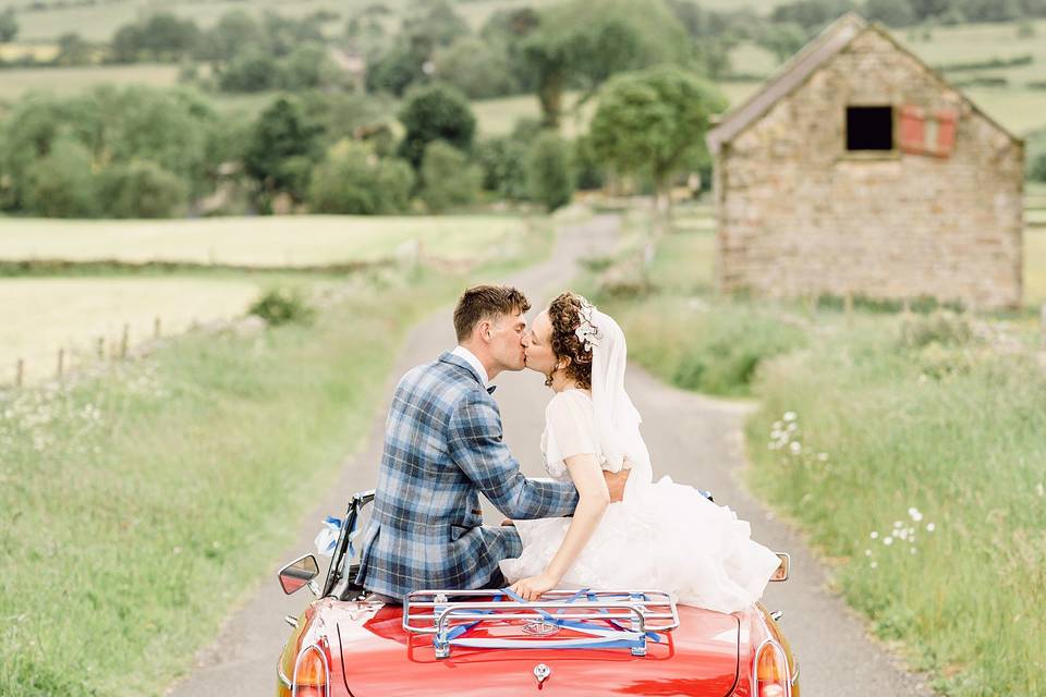 Cheshire countryside wedding