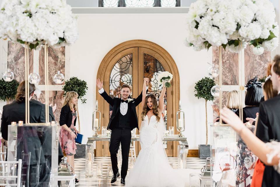 Hawkstone hall wedding