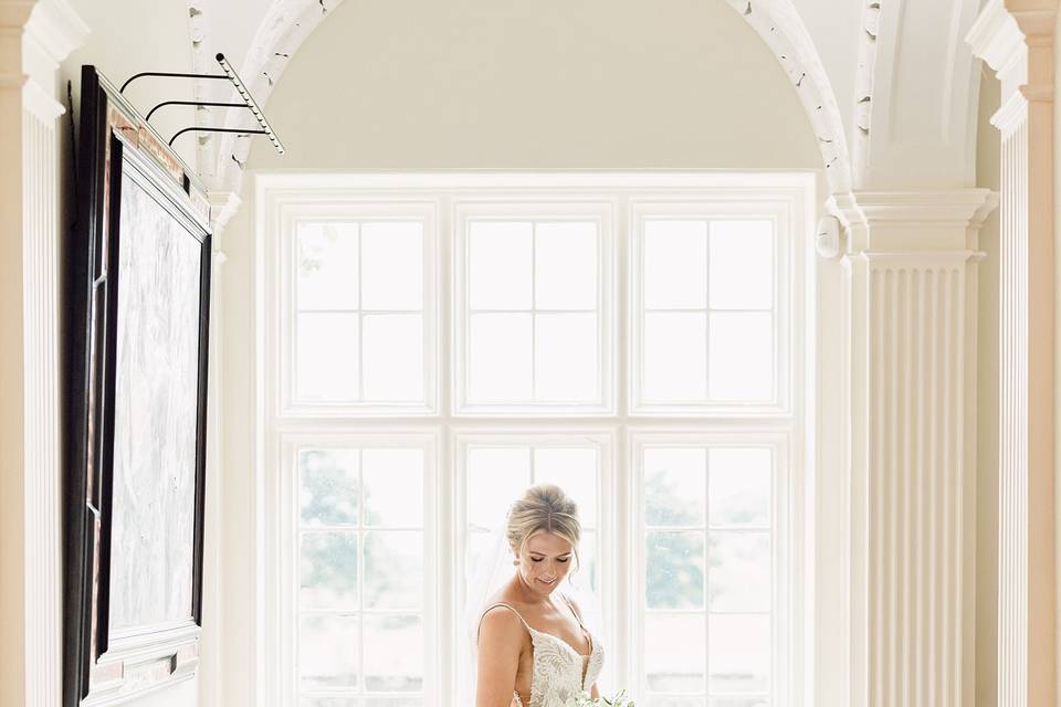 Bridal portrait at Dorfold