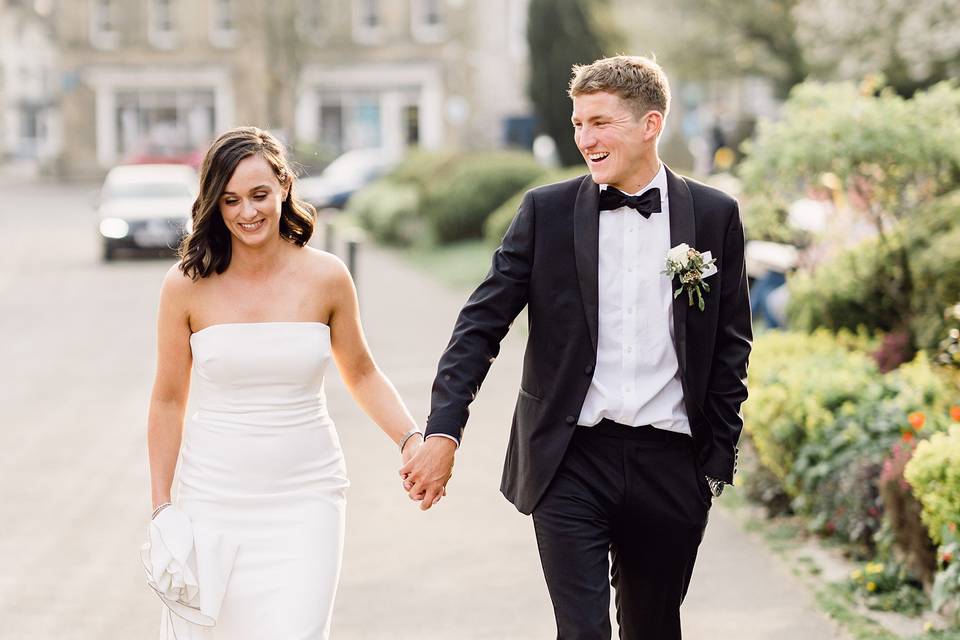 Spring wedding in Derbyshire