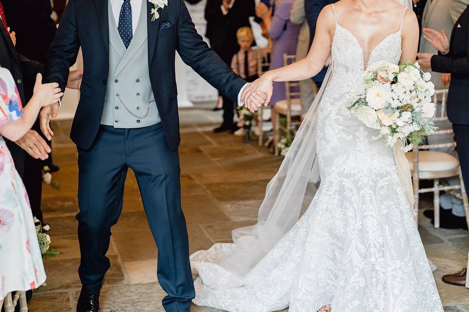 Just married at Dorfold