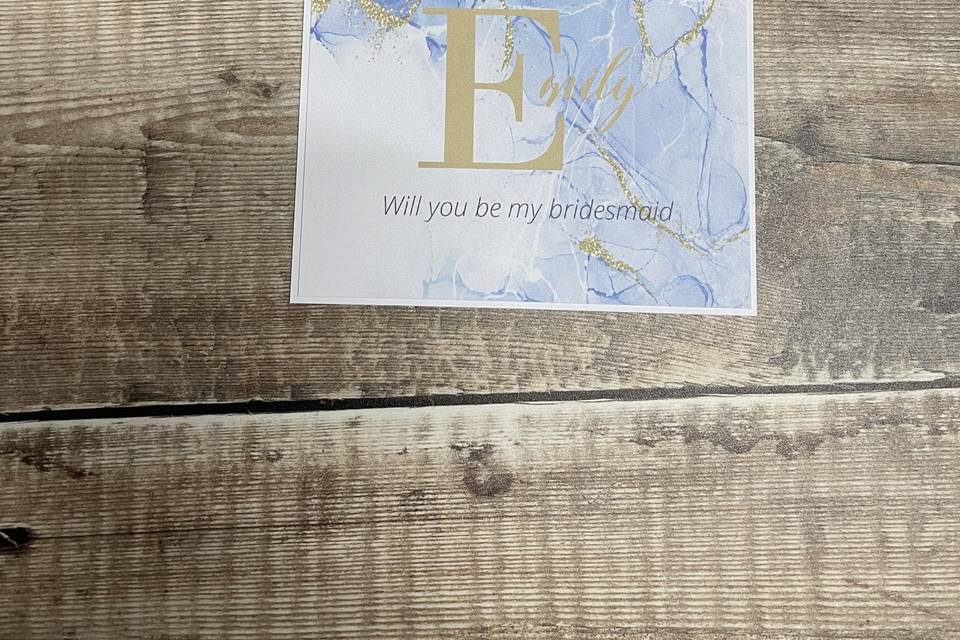 Invite your bridal party