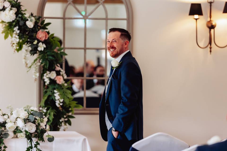 Expectant Groom