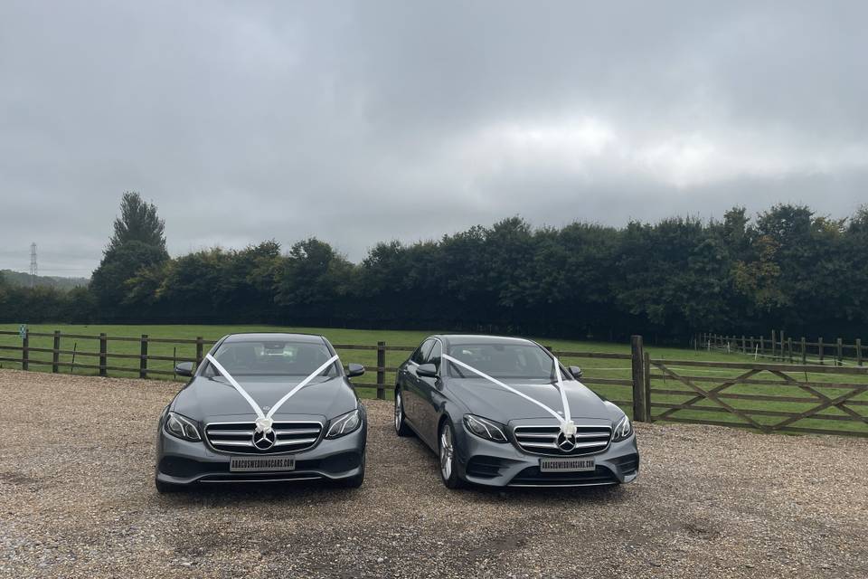 E Class Mercedes x 2