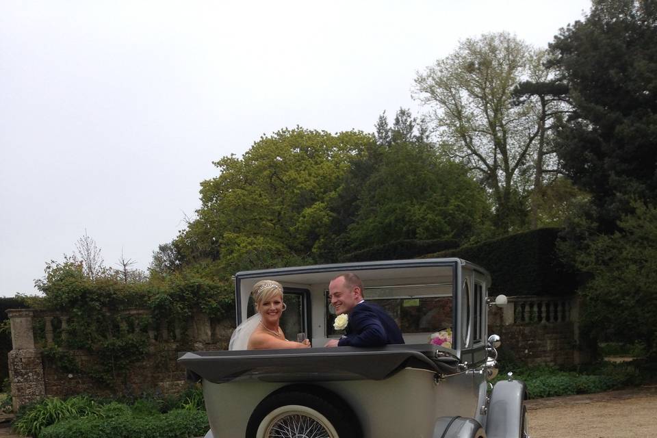 Bride and groom in Imperial