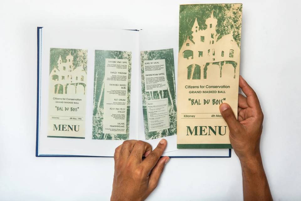 Wedding Menu