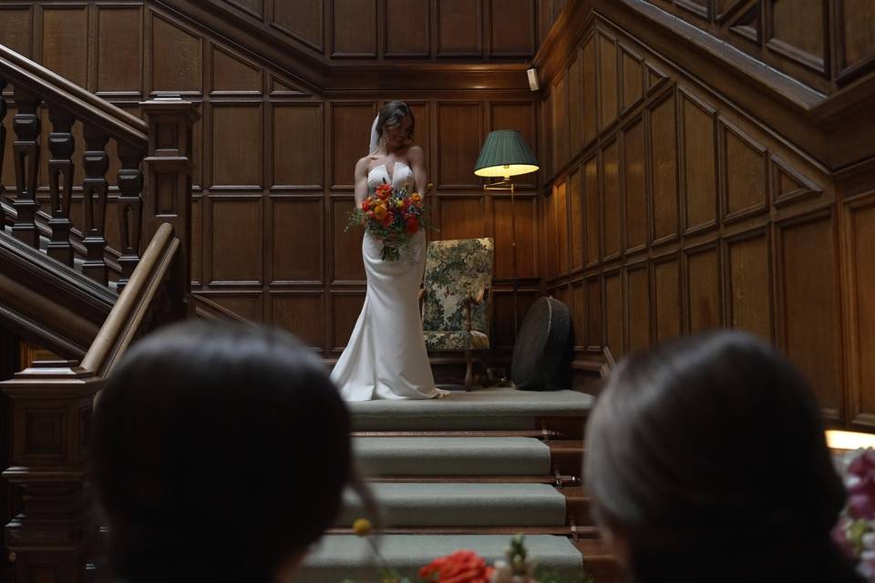 Bride first look - Dundas