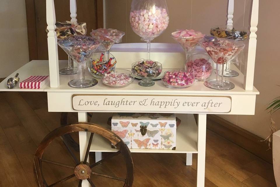 Unique sweets table