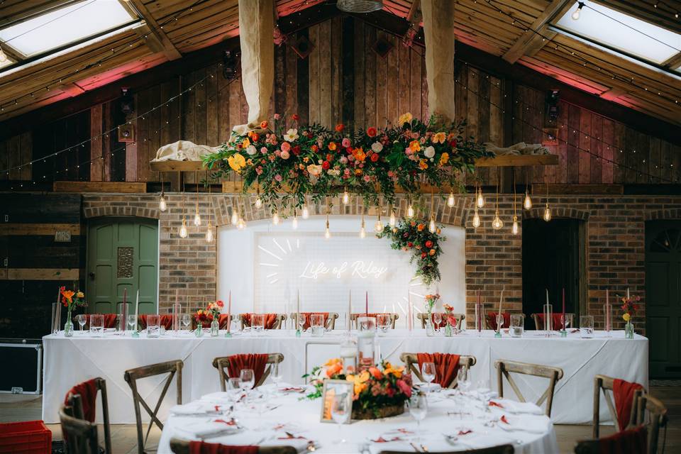 Rustic but colourful