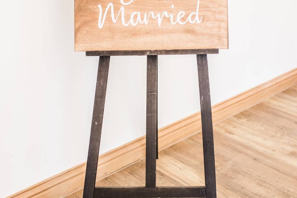 Wedding Sign