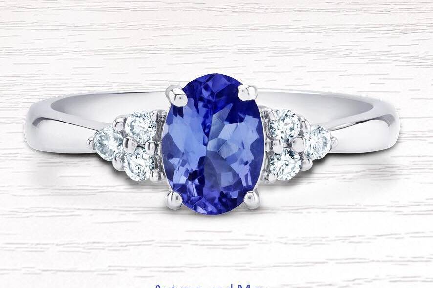 Gemstones Engagement Rings