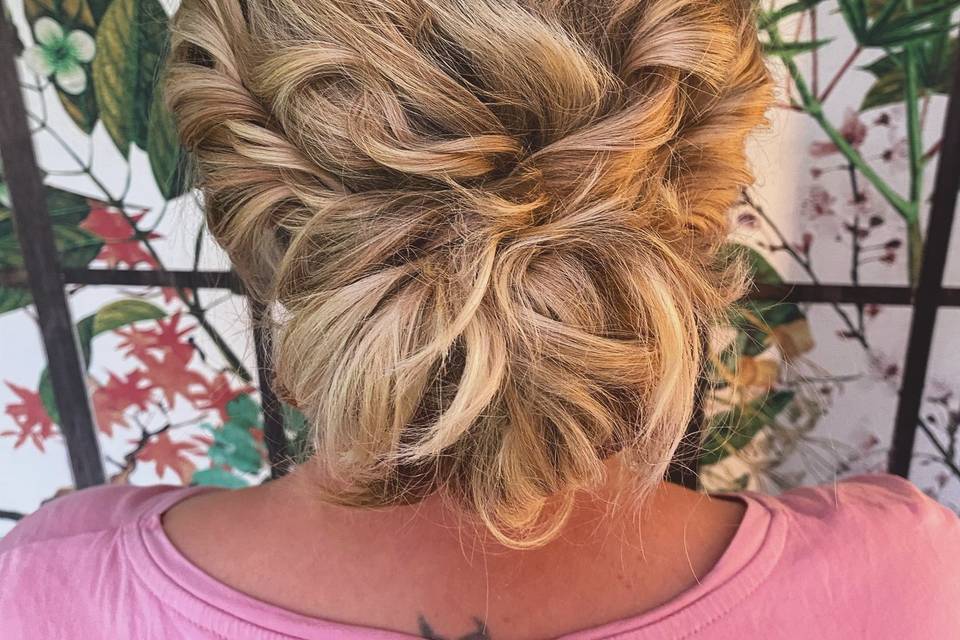 Beautiful updo