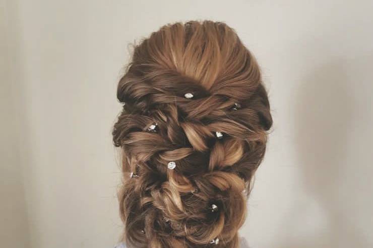 Bridal hair