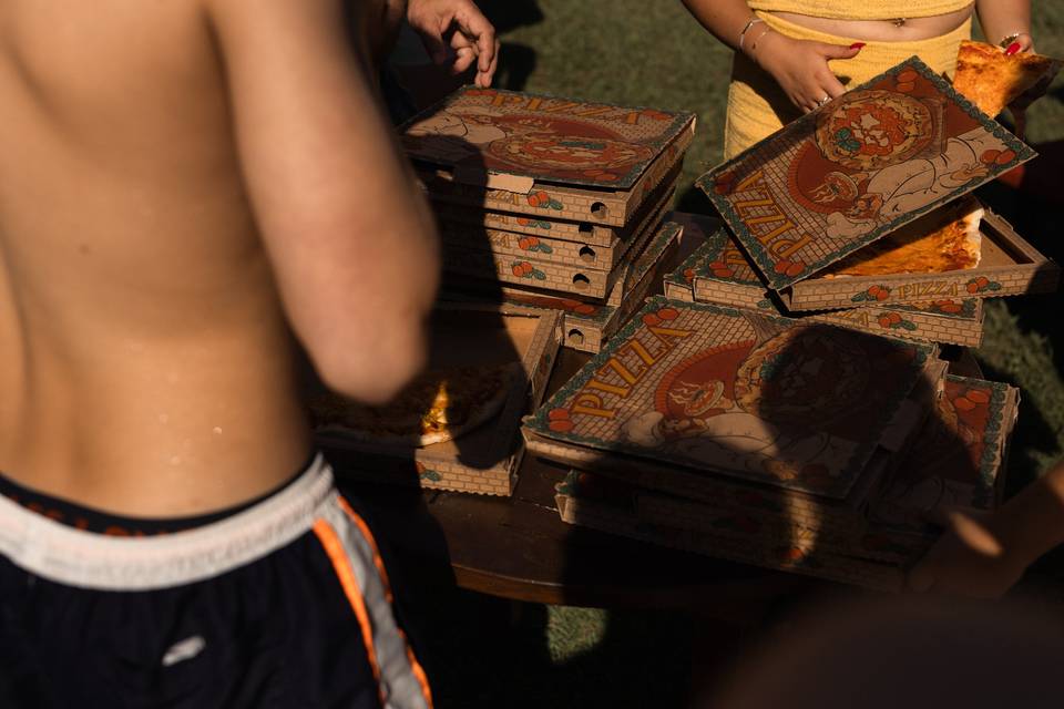 Pizzas for everyone
