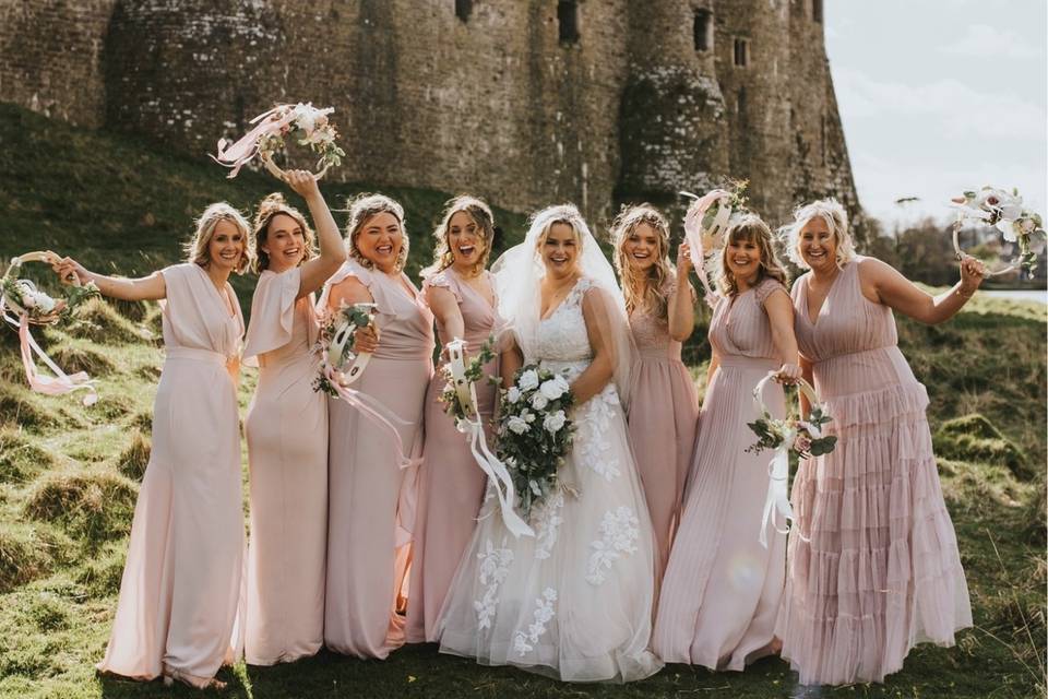 Carew Castle Wedding Venue Tenby Pembrokeshire Uk