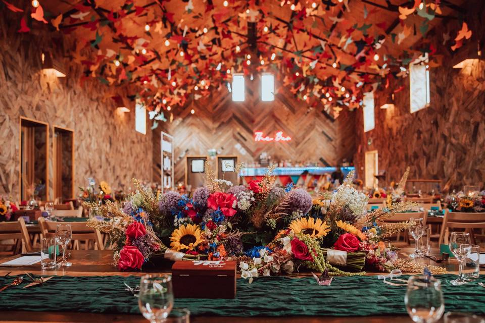 Our Wedding game at a wedding