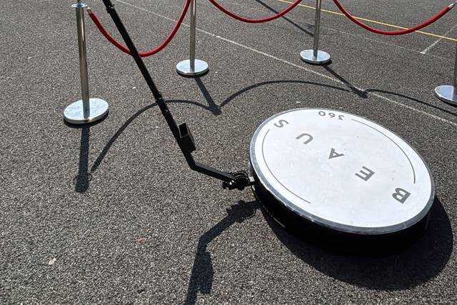 School sports day set up