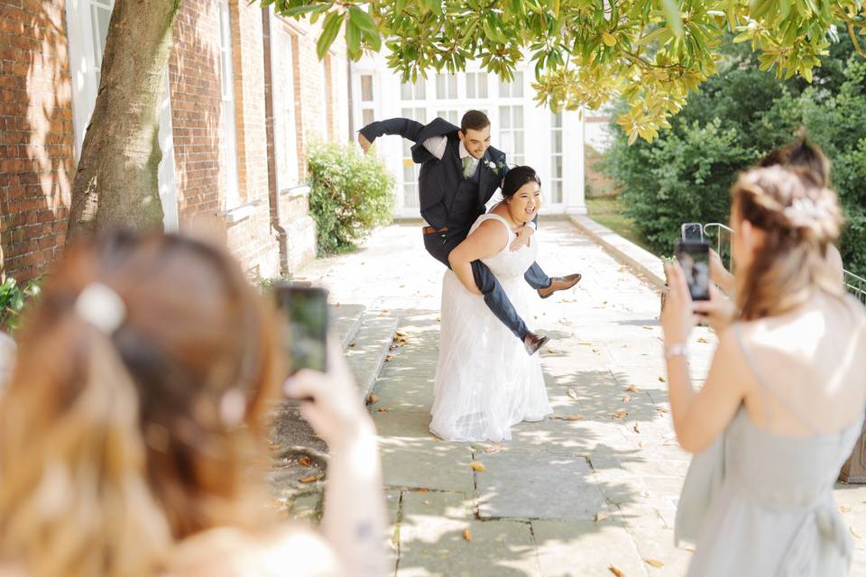 Just married!
