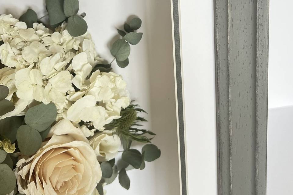Grey Frame with double mount
