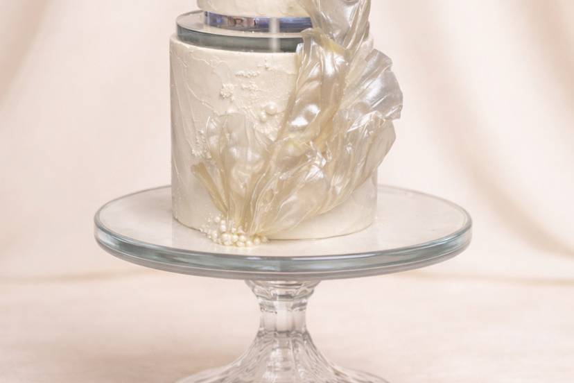 Glass separators and shimmery