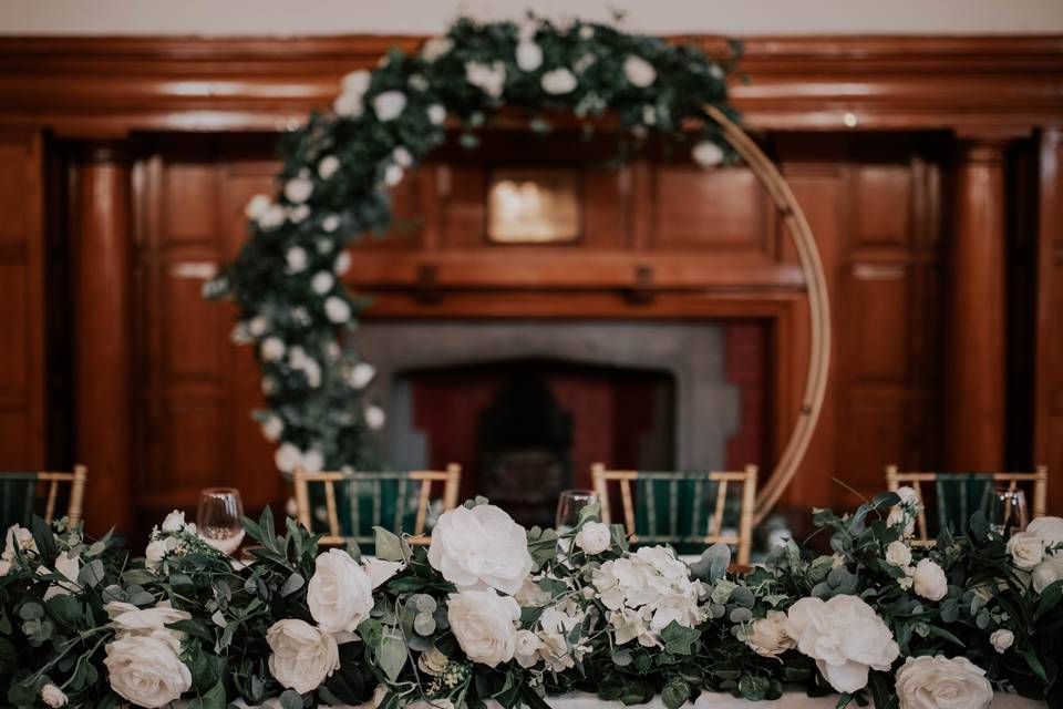 Dining Hall Fireplace