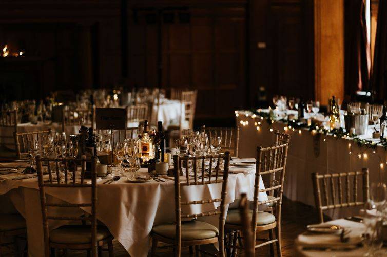 Dining Hall - Dinner Tables