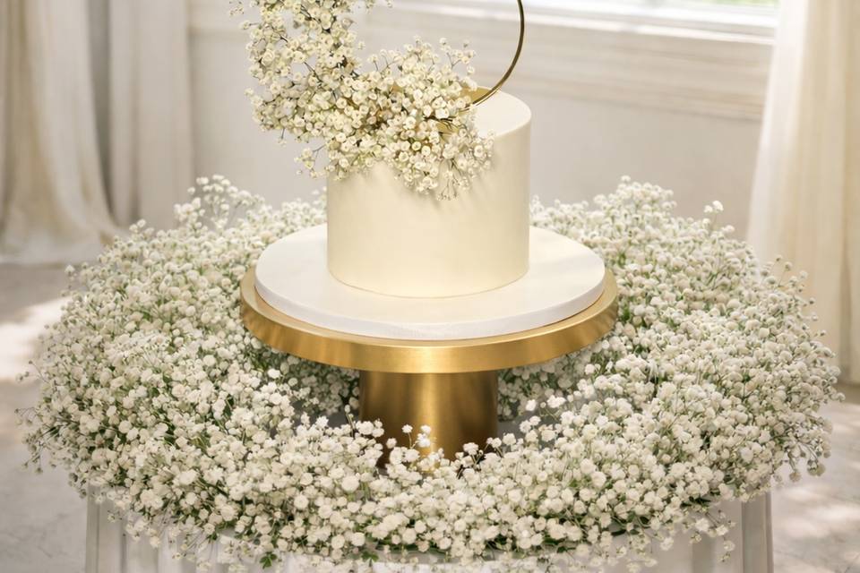 Baby's breath sweeping down