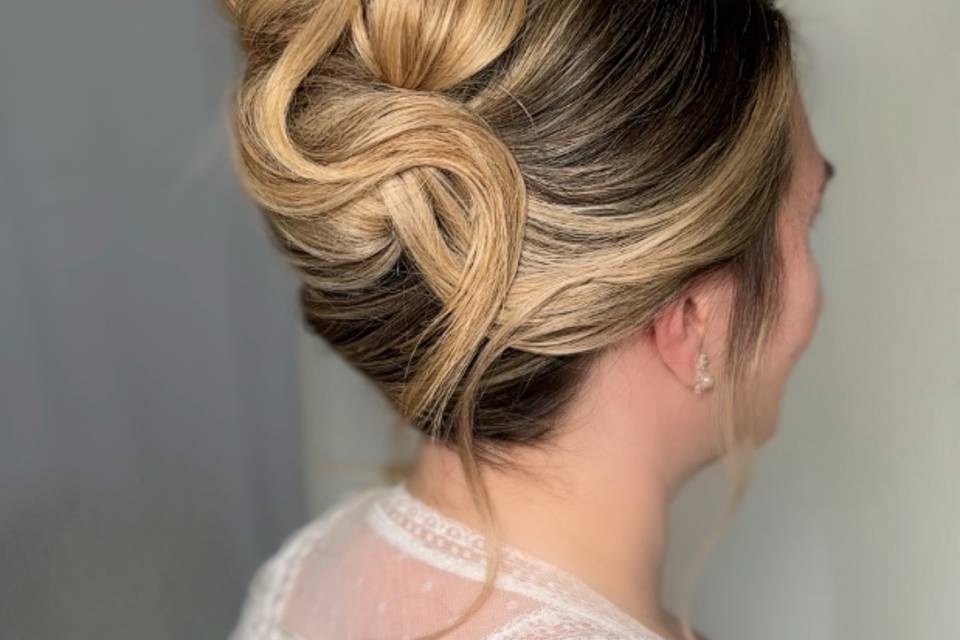 Classic updo