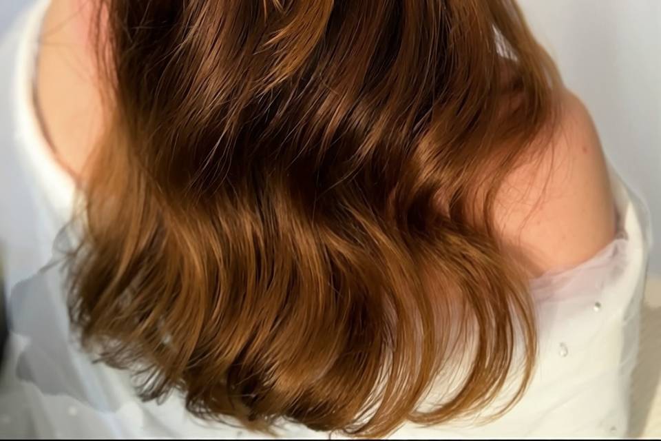 Elegant half up