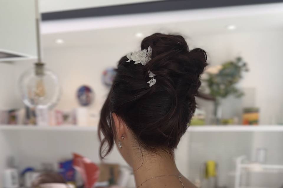 Twisted updo