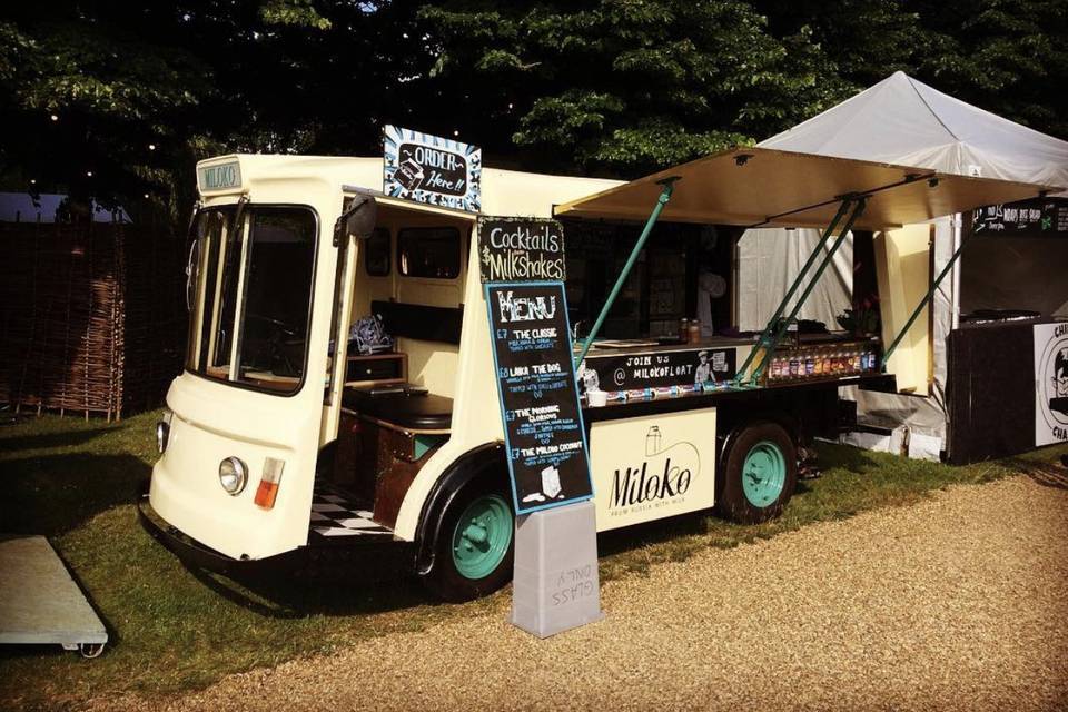 UK's only converted milk float