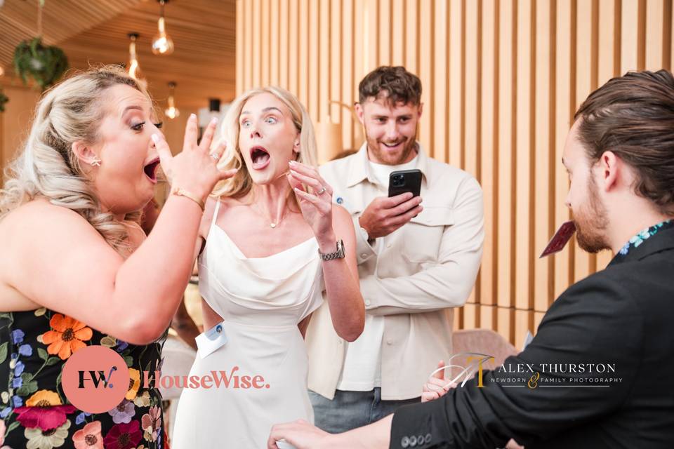 Guests are mind-blown!