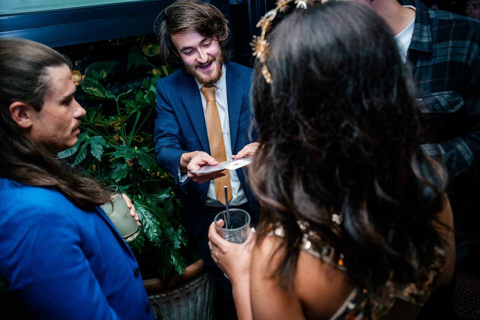 Drinks reception magic