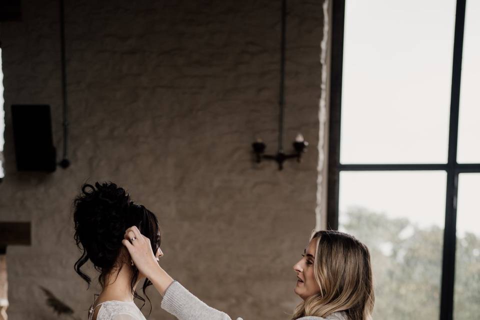 Michelle Havard Wedding Hair