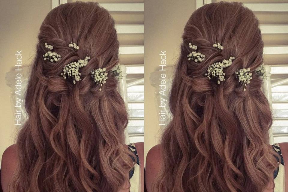 Bridal hair