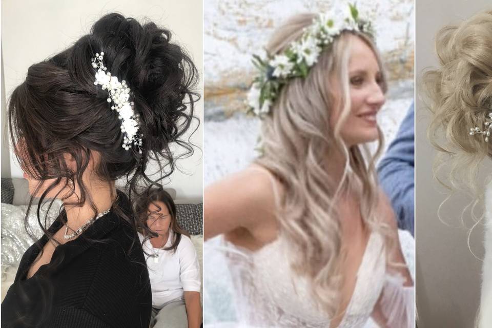 Bridal hair