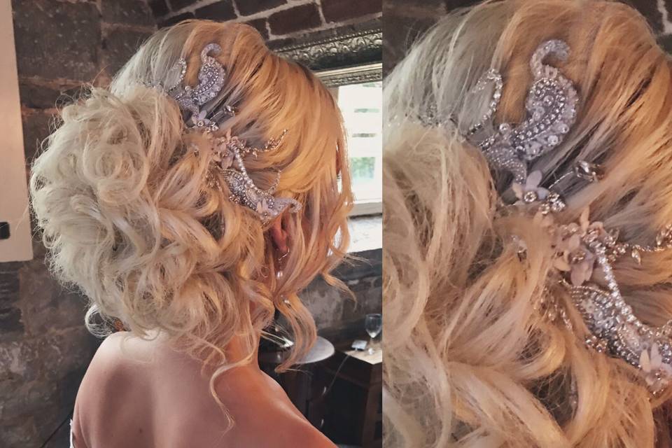 Bridal hair