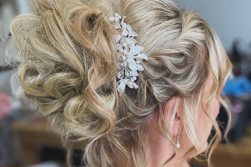 Bridal hair