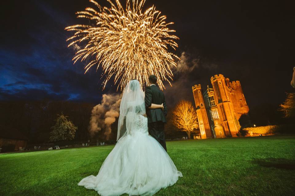 Fireworks at Leez Priory