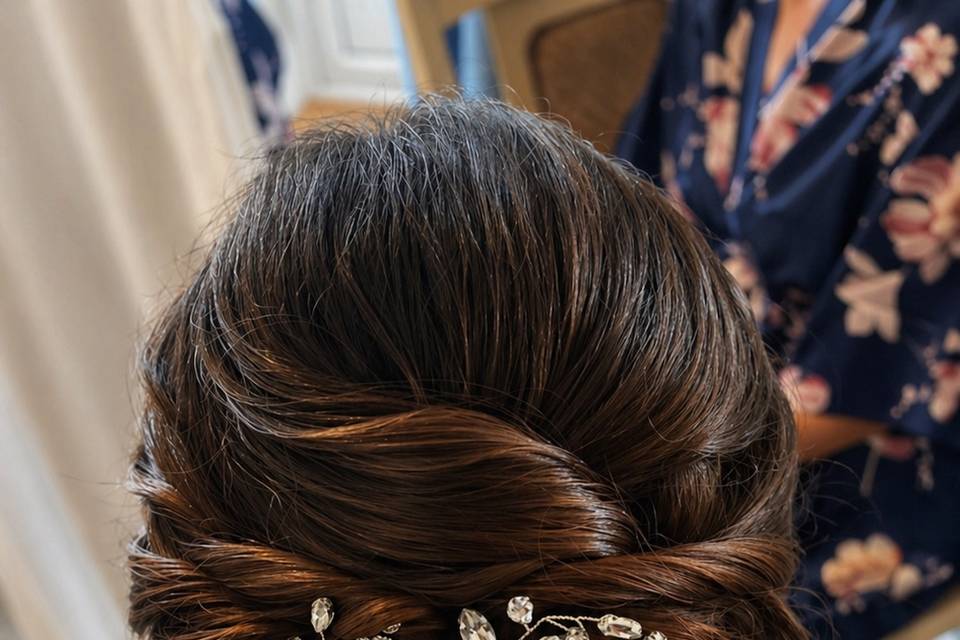 Bridesmaid hair