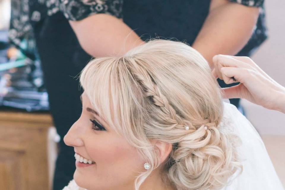 Bridal hair & makeup