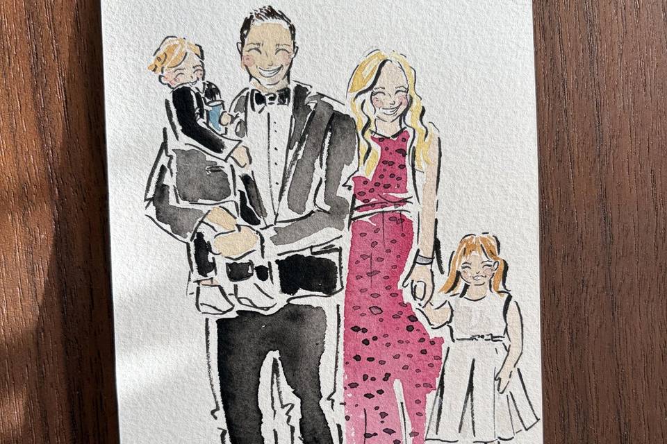 Live guest illustrations