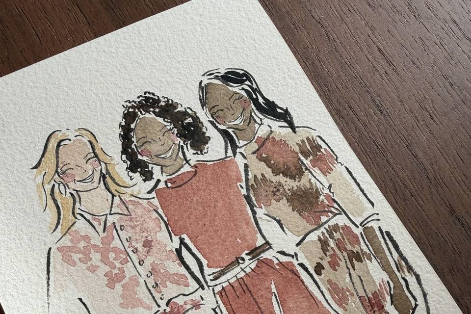 Live guest illustrations