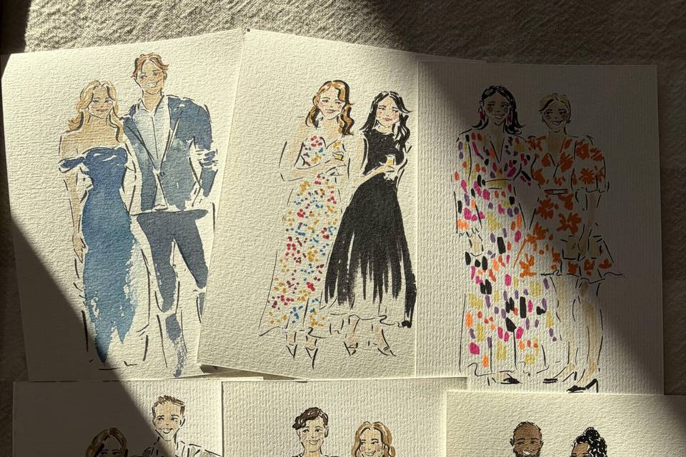 Live guest illustration