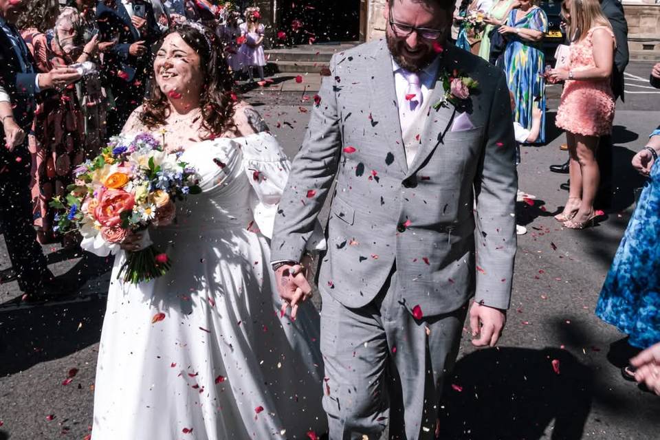 Confetti Rushpool Hall