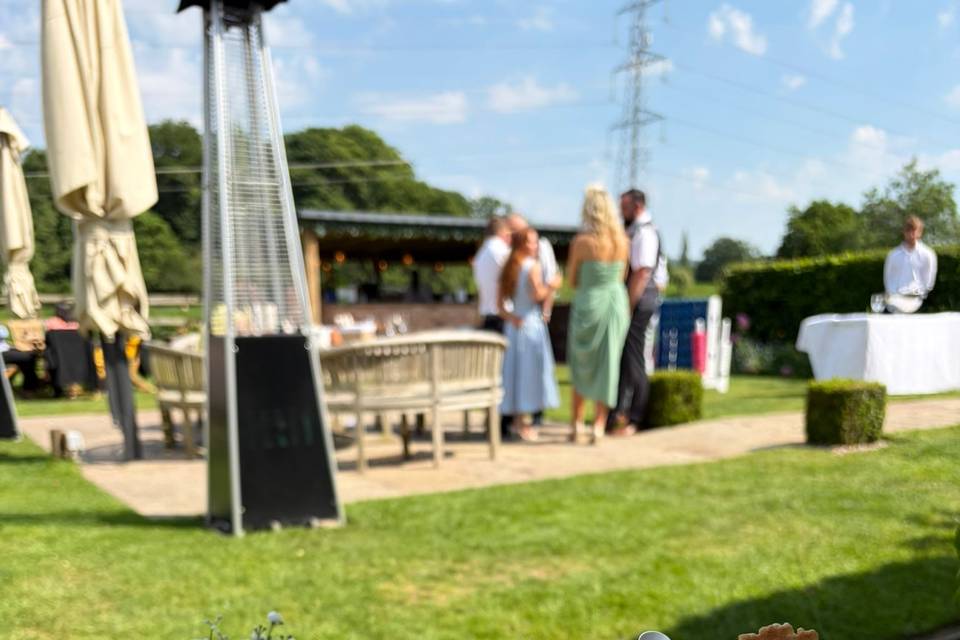Wedding Ice Cream Cart