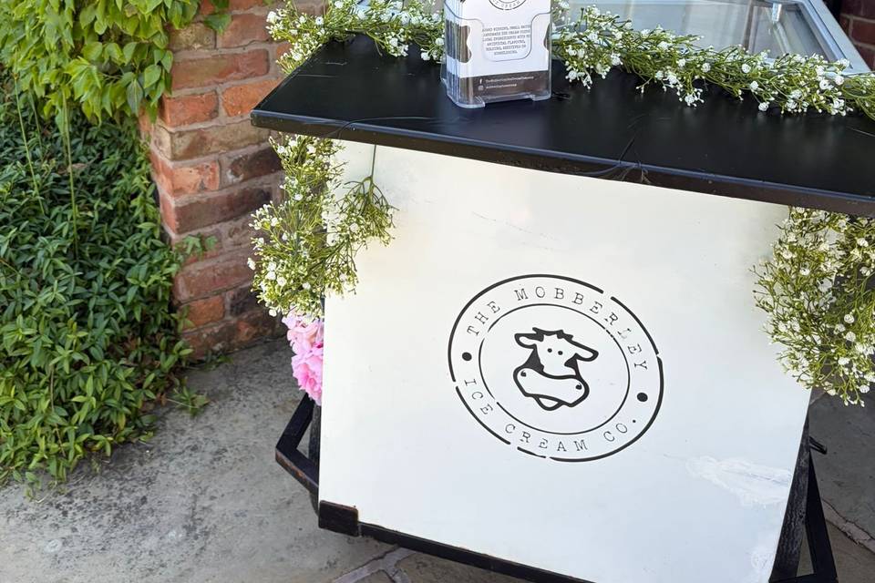 Wedding Ice Cream Cart