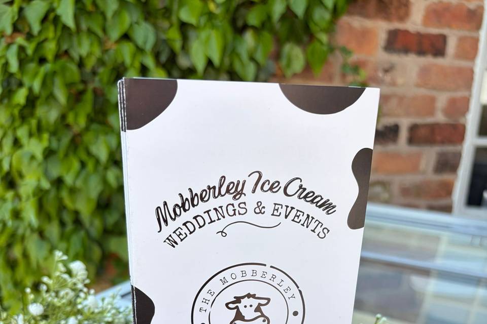 Wedding Ice Cream Cart