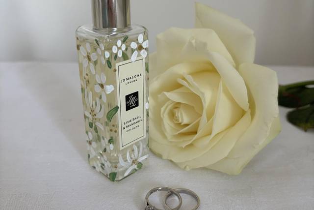 Hand-painted perfume